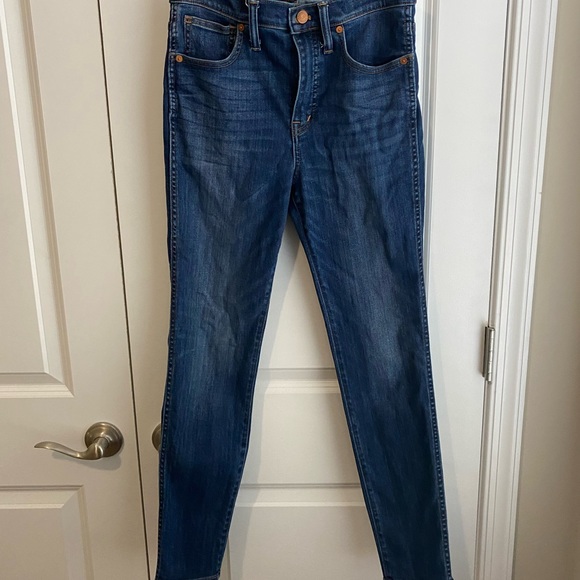 Madewell 10” high rise skinny size 27 - Picture 2 of 4